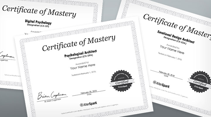 certification certificates